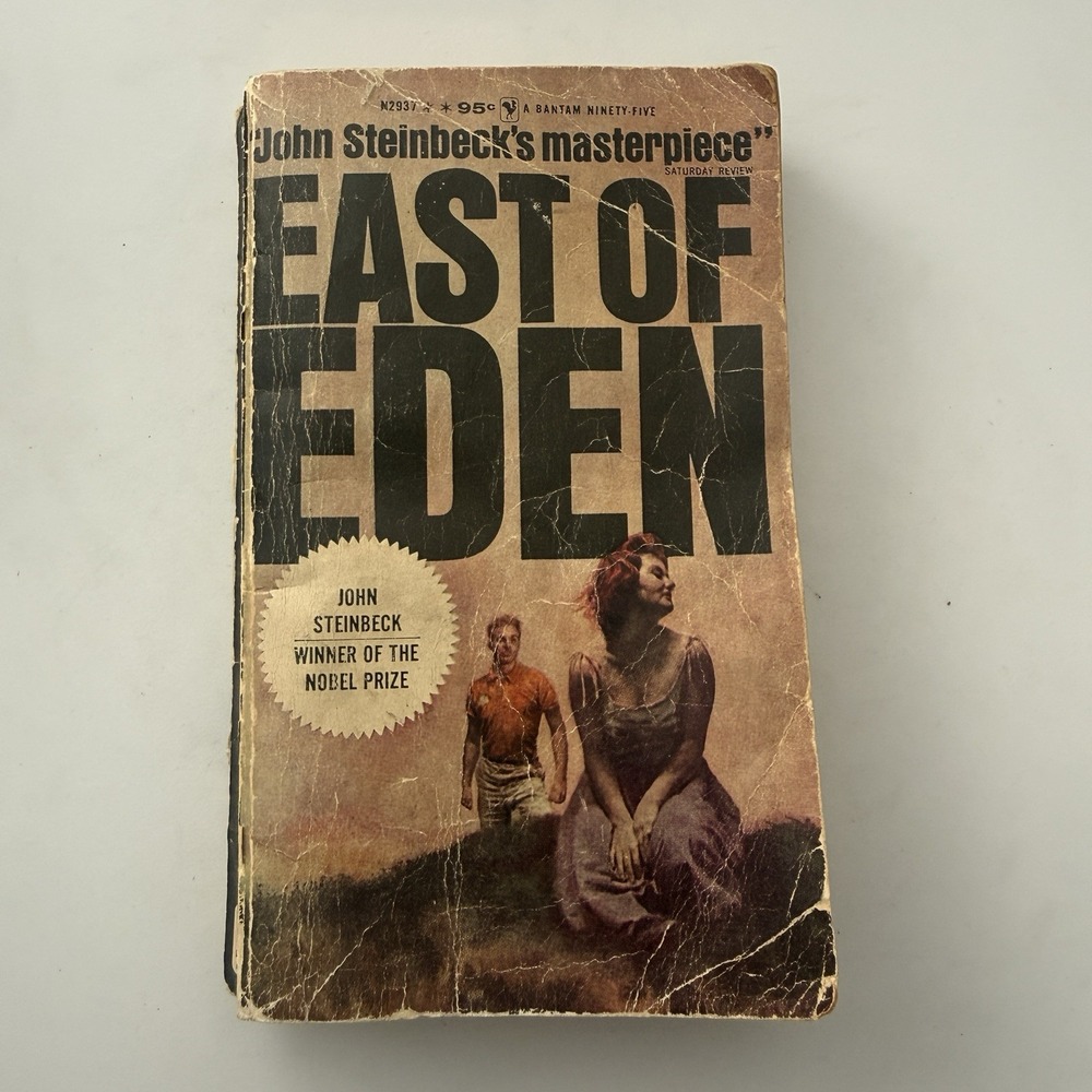 John Steinbeck East of Eden Vintage Paperback Bantam Ninety-Five 1952